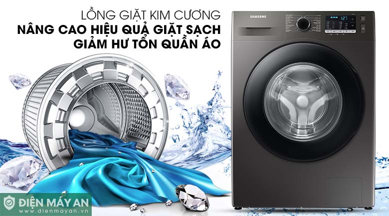 Máy Giặt Samsung Inverter 9.5 Kg WW95TA046AX/SV